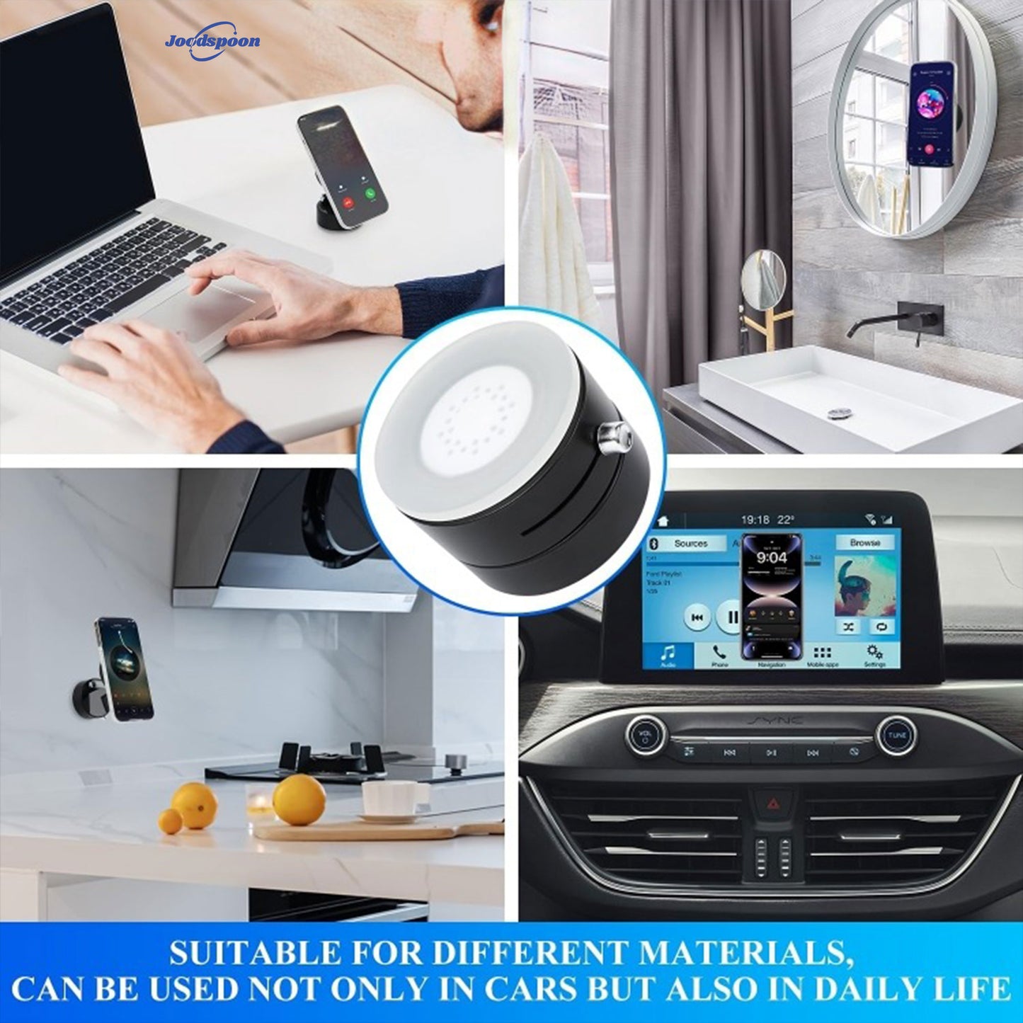 FOLDABLE MAGNETIC PHONE MOUNT | DESK & CAR