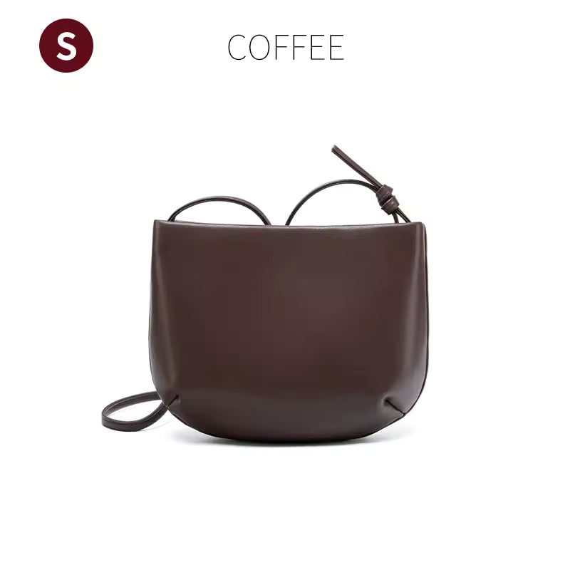 Shoulder Bag Versatile Handbag Leather Crossbody Bag