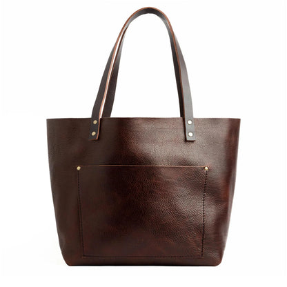 Classic Leather Tote Bag