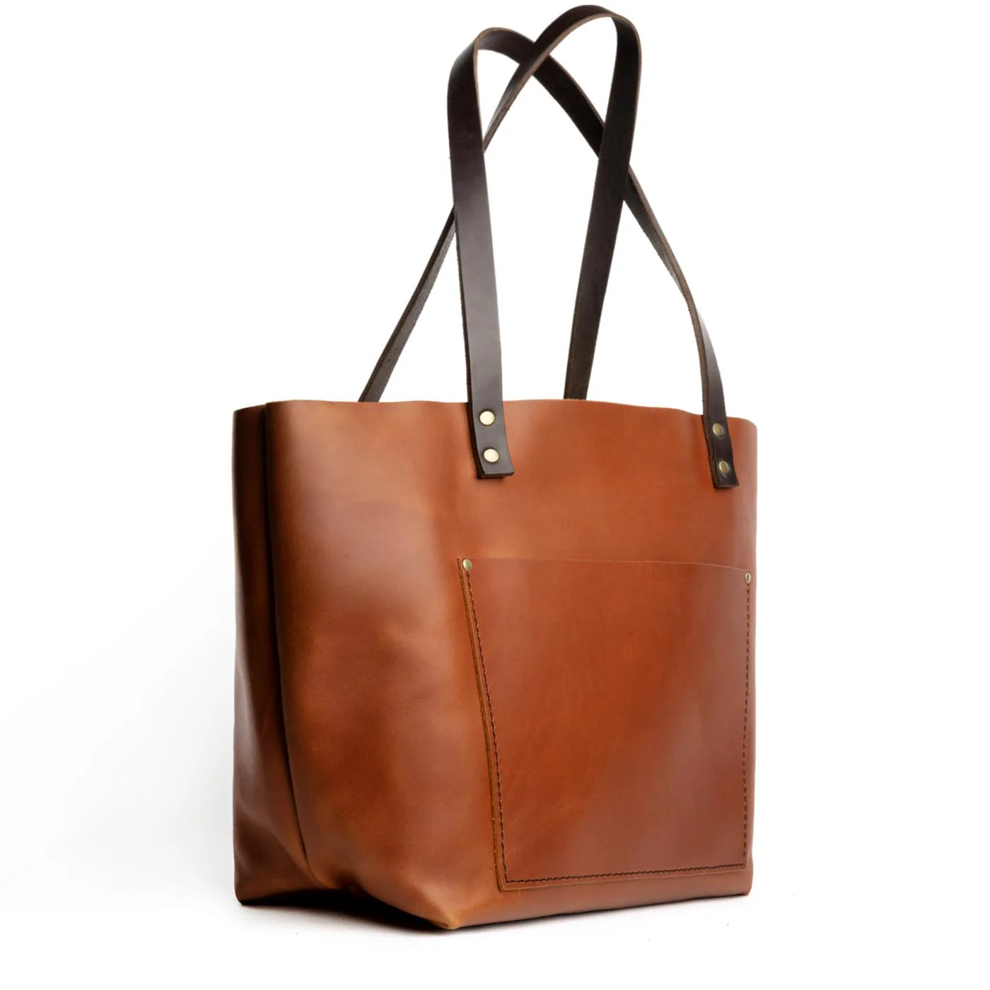 Classic Leather Tote Bag