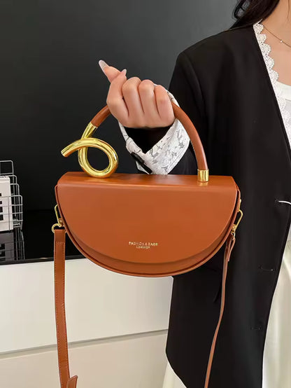 Leather Handbag Luxury Brand Lady Shoulder Bags
