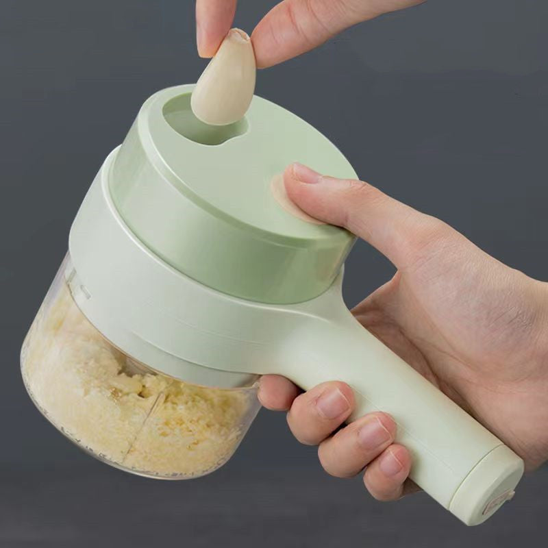 4 in 1 Handheld Electric Vegetable Cutter