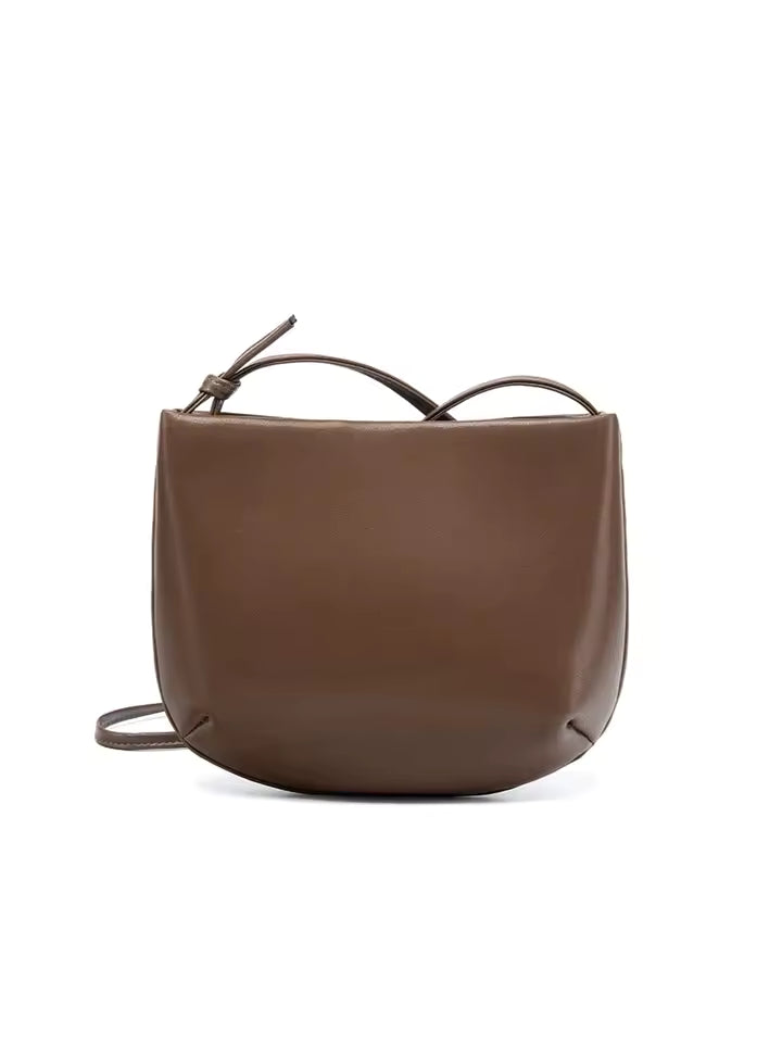 Shoulder Bag Versatile Handbag Leather Crossbody Bag