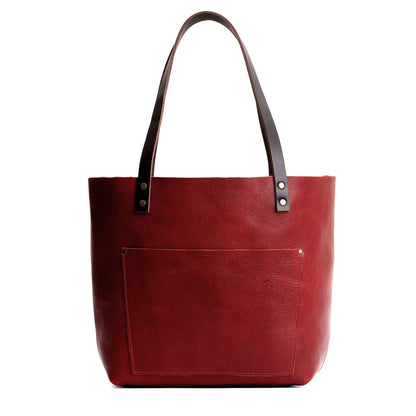 Classic Leather Tote Bag