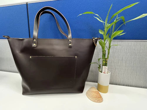 Leather Tote Bag